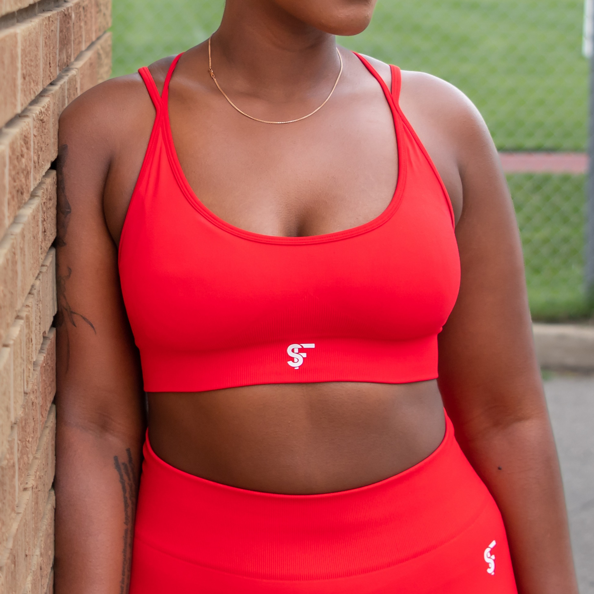 Special Edition SF Red Sports Bra